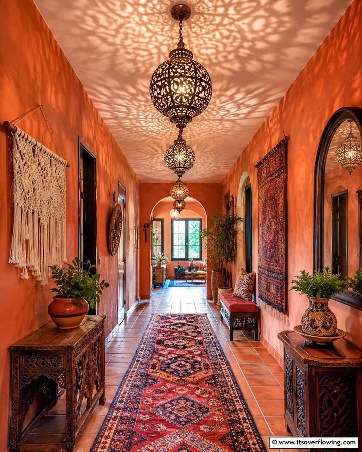 Decorative Ceiling Fixtures for Personality - 25 Hallway Lighting Ideas to Brighten Your Space