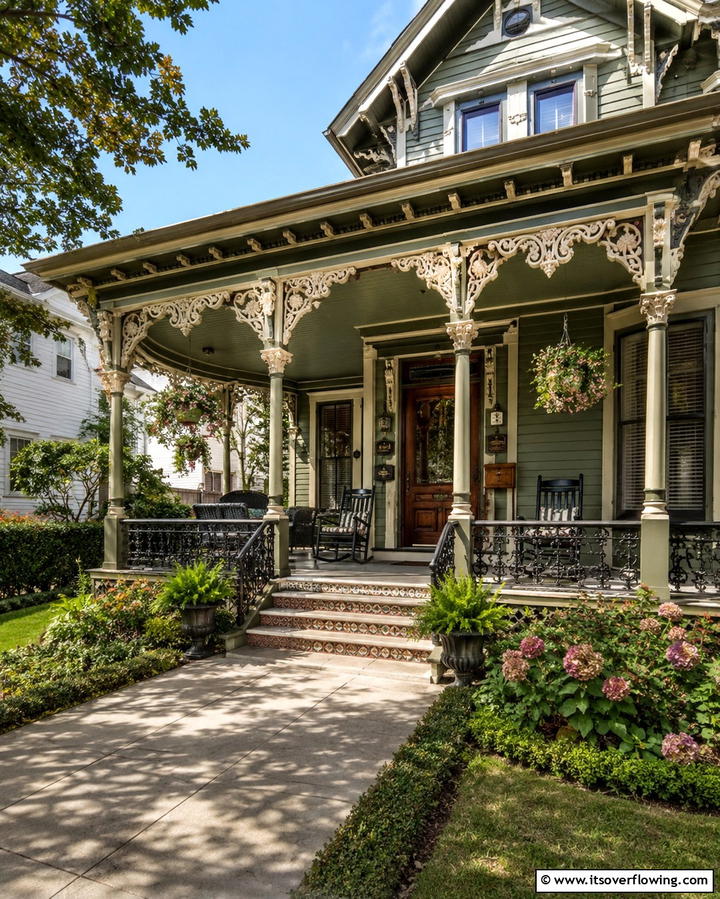 Decorative Corbels and Brackets - 20 Charming Victorian Porch Ideas for a Classic Look