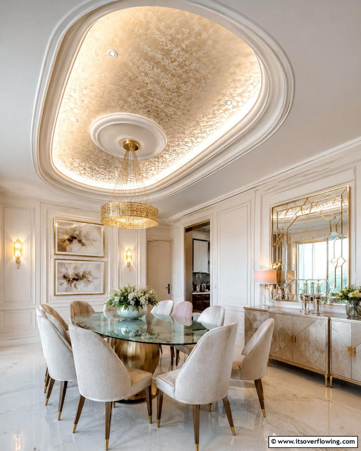 Decorative Finishes Pop Style - 30 Pop Ceiling Design Ideas for Modern Home Interiors