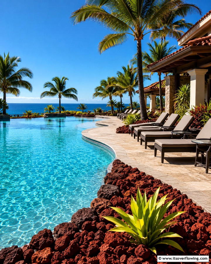 Decorative Garden Borders - 25 Red Lava Rock Landscaping Ideas for a Unique Yard