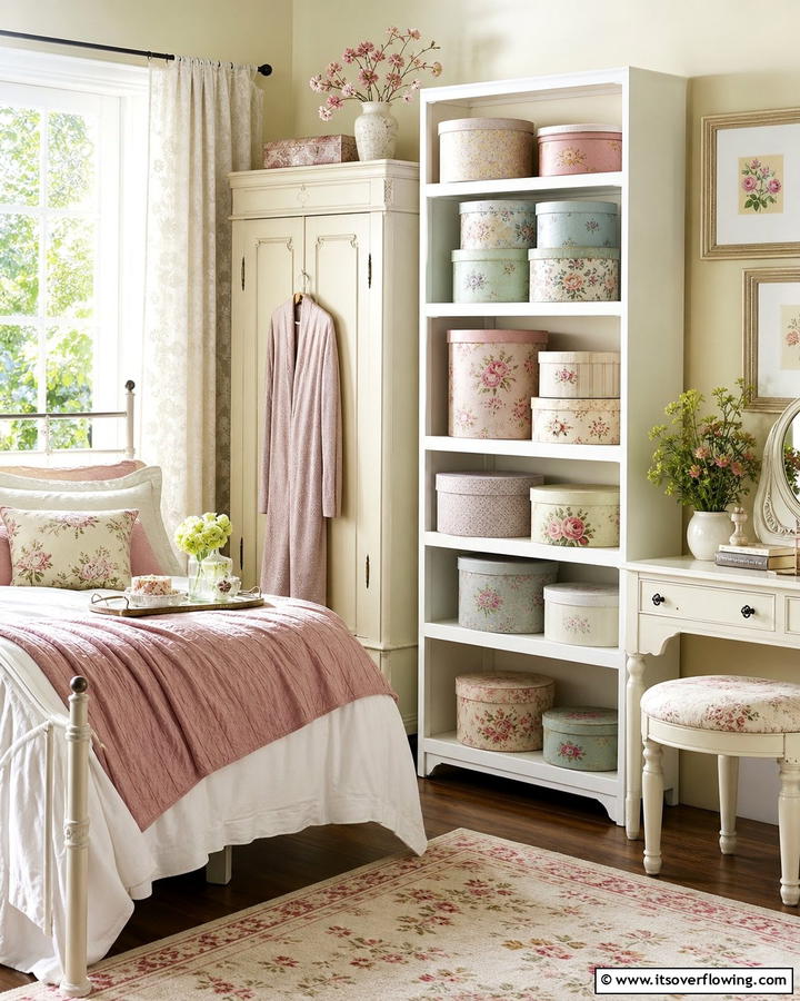 Decorative Hat Boxes - 20 Bra Storage Ideas- Organize Your Intimates