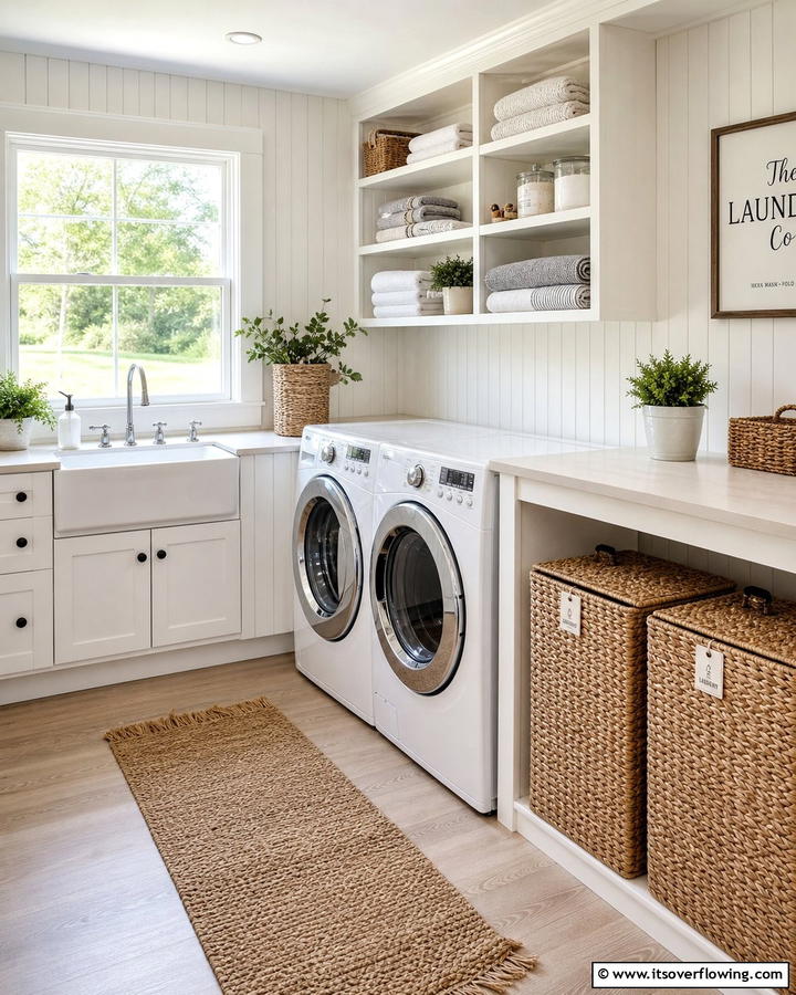 Decorative Laundry Hampers - 20 Laundry Detergent Storage Ideas for an Organized Space