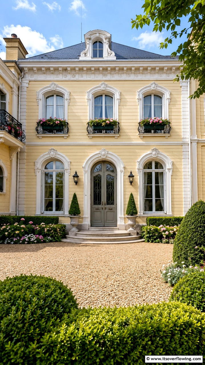 Decorative Molding Trim - 30 Exterior Window Trim Ideas to Enhance Curb Appeal