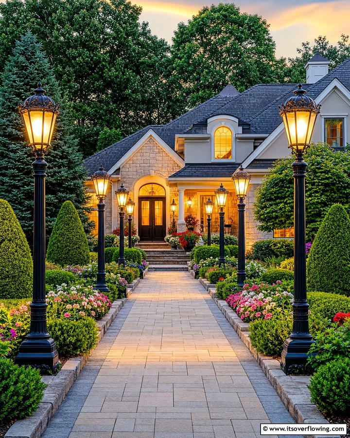 Decorative Post Lights - 20 Pathway Lighting Ideas to Illuminate Your Garden