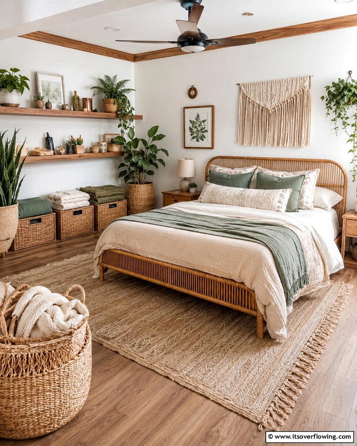 Decorative Storage Baskets - 25 Smart Bedroom Storage Ideas to Declutter Your Space