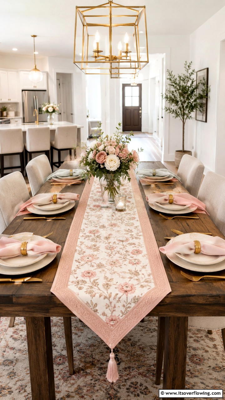 Decorative Table Runner - 21 Wedding Gift Ideas for Couples- Thoughtful and Practical