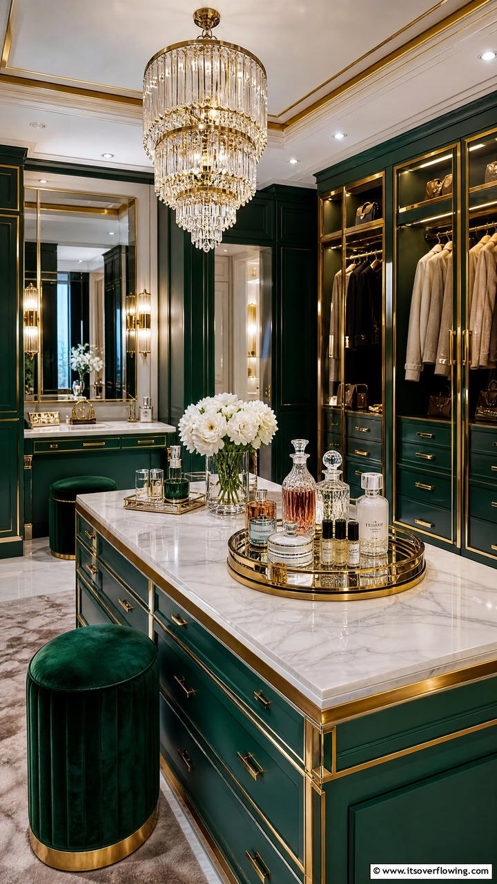 Decorative Vanity Trays - 25 Stunning Makeup Room Ideas for Every Style