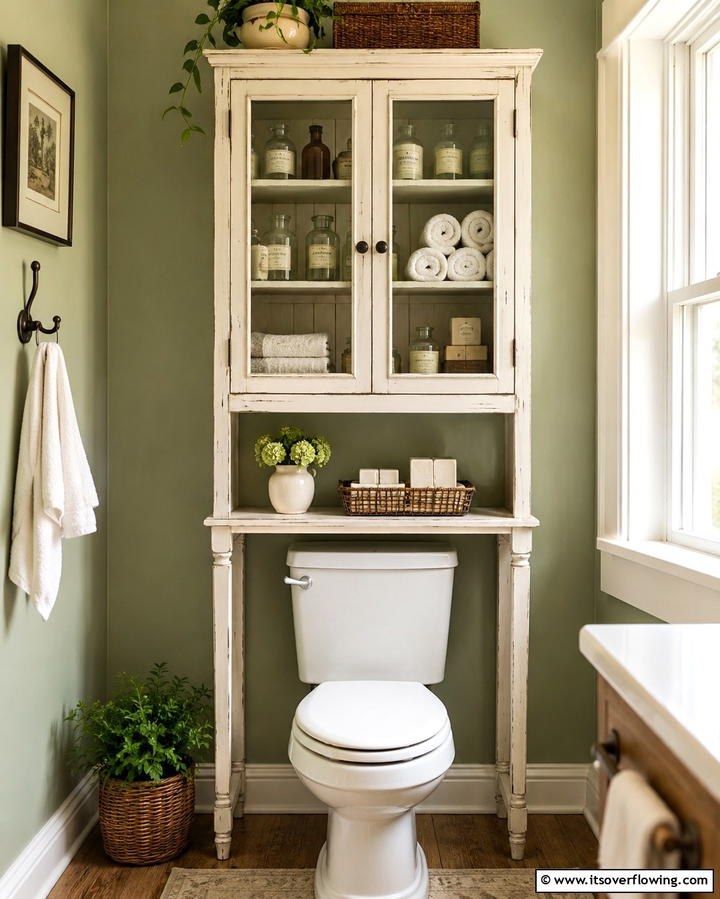 Decorative Wall Panels with Storage - 25 Over Toilet Storage Ideas for Small Bathrooms