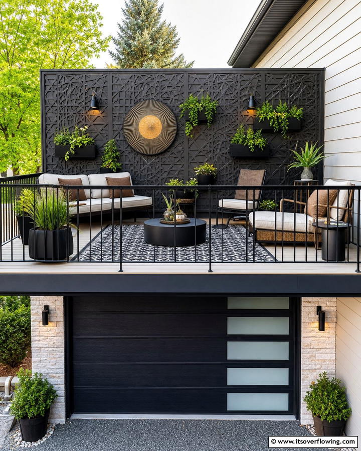 Decorative Wall Panels - 20 Balcony Over Garage Ideas for Extra Space