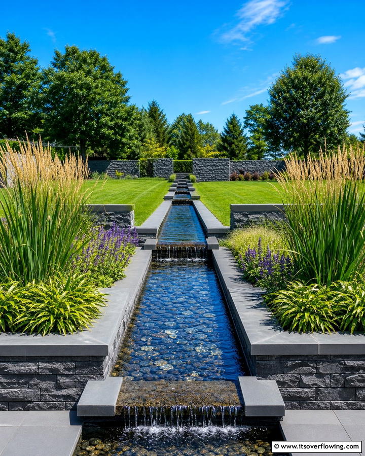 Decorative Water Features - 25 Formal Garden Ideas- Elegant & Timeless Designs