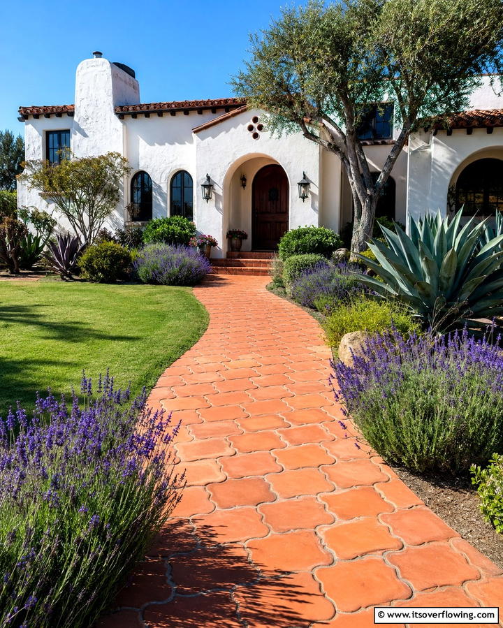 Decorative Wrought Iron Accents - 25 Spanish Style Home Exterior Ideas for Curb Appeal