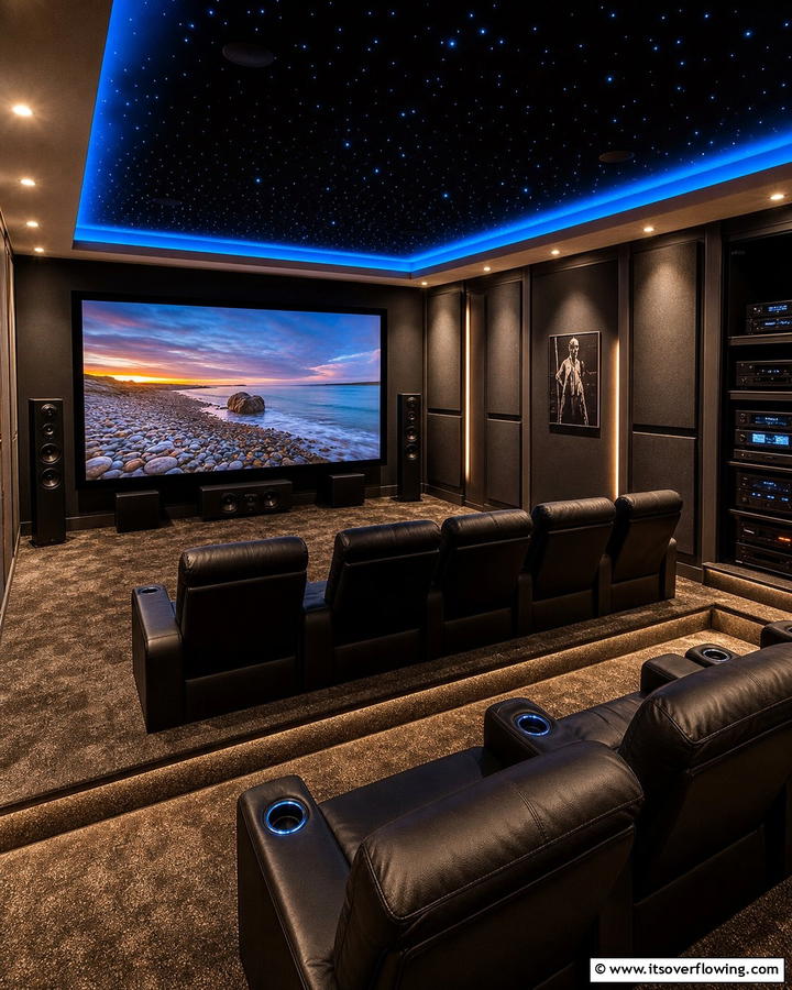 Dedicated Home Theater Room - 30 Home Theater Ideas- Immersive Entertainment Spaces