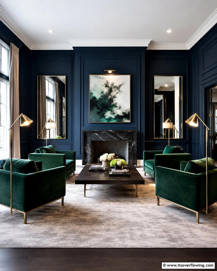 Deep Ocean Green Depth - 30 Refreshing Blue and Green Color Combos for Home Decor