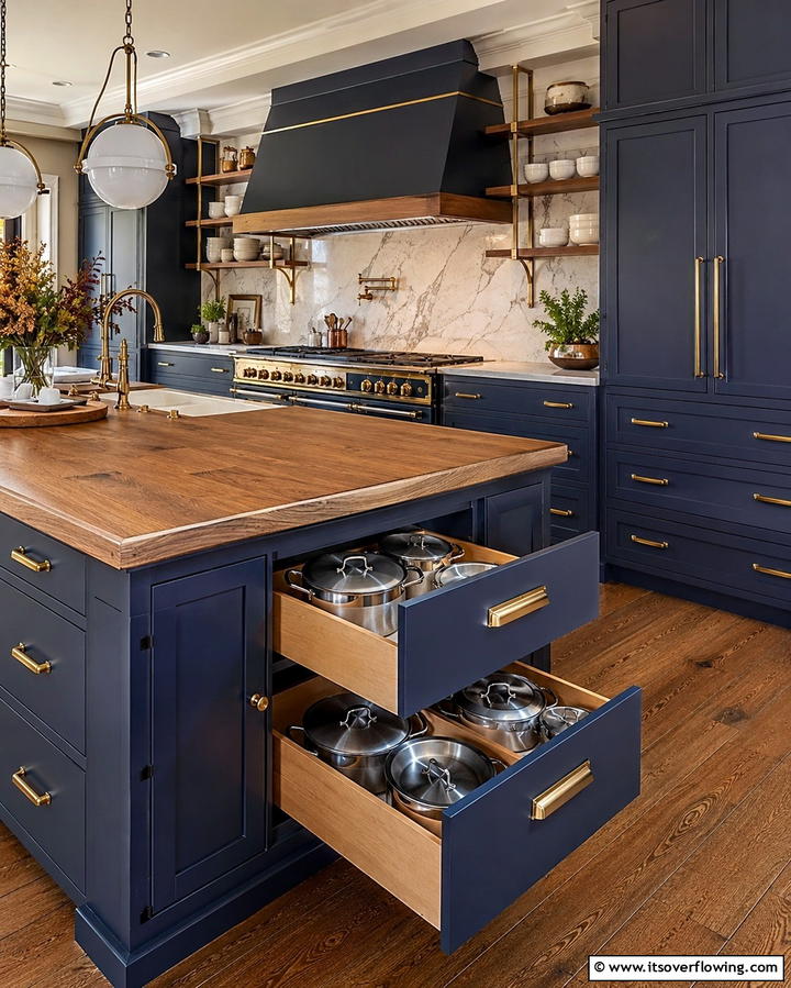 Deep Storage Cabinets with Drawers - 30 Smart Cabinet Storage Ideas to Declutter and Organize Your Home