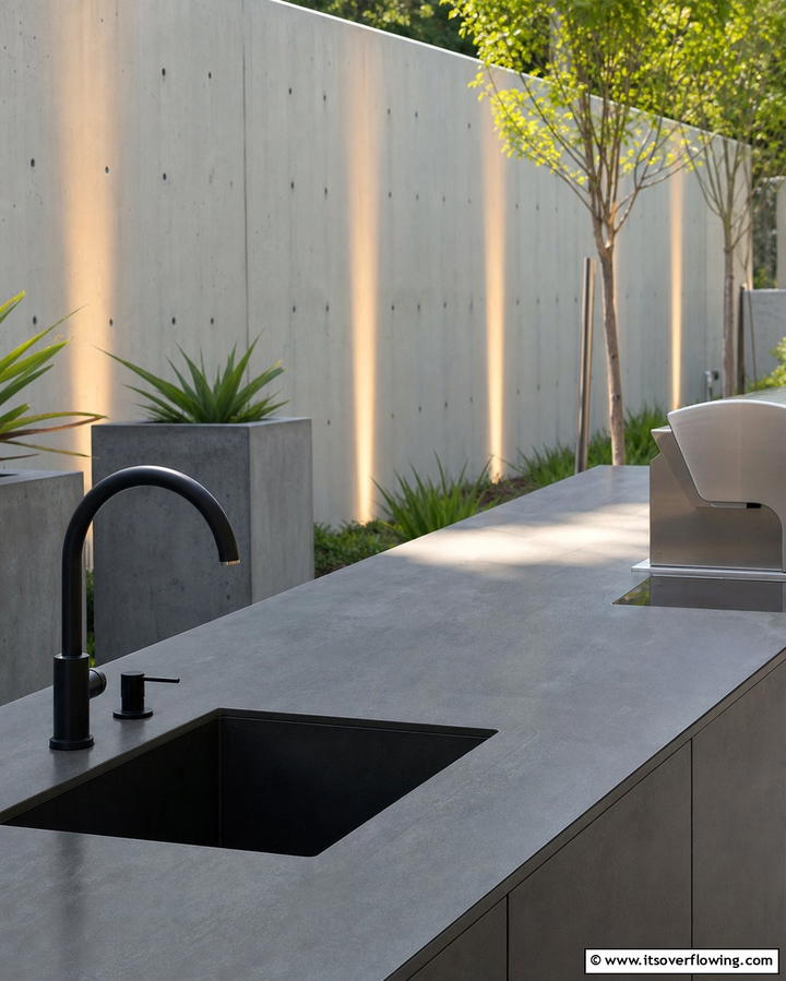 Dekton Countertops for Cutting Edge Performance - 25 Outdoor Kitchen Countertop Ideas for Functionality