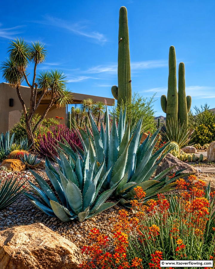 Desert Garden - 21 Beautiful Garden Ideas to Transform Your Outdoor Space