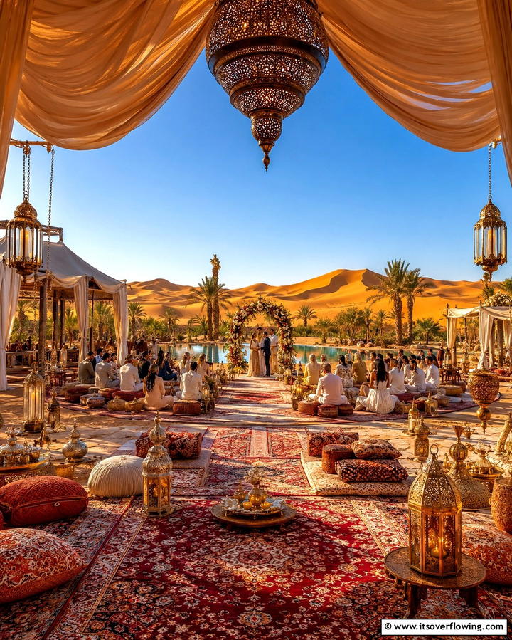 Desert Oasis Charm - 25 Dreamy Destination Wedding Ideas for a Perfect Day