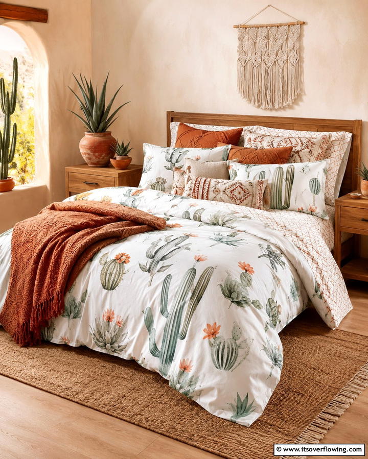 Desert Themed Bedding - 25 Desert Themed Room Ideas for a Warm and Inviting Space