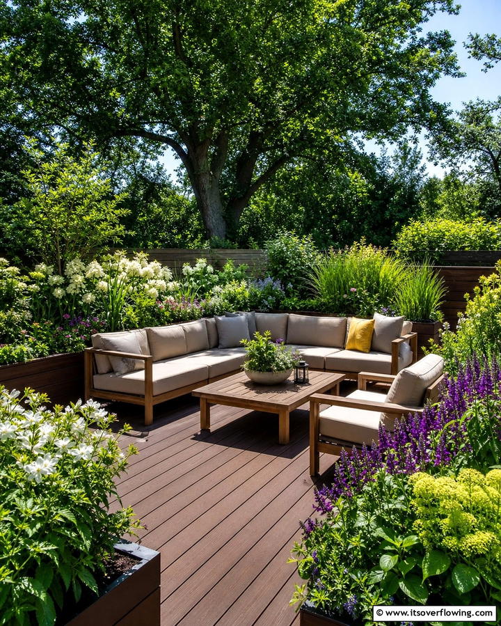 Design a Green Deck Border - 25 Deck Decorating Ideas With Plants for a Lush Outdoor Space