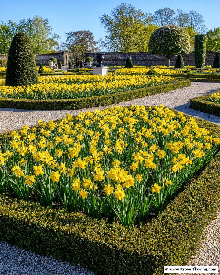 Design a Monochromatic Daffodil Garden - 20 Beautiful Daffodil Garden Ideas for a Spring Bloom