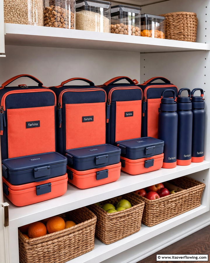 Designate a Travel Set - 25 Tupperware Organization Ideas for a Tidy Kitchen