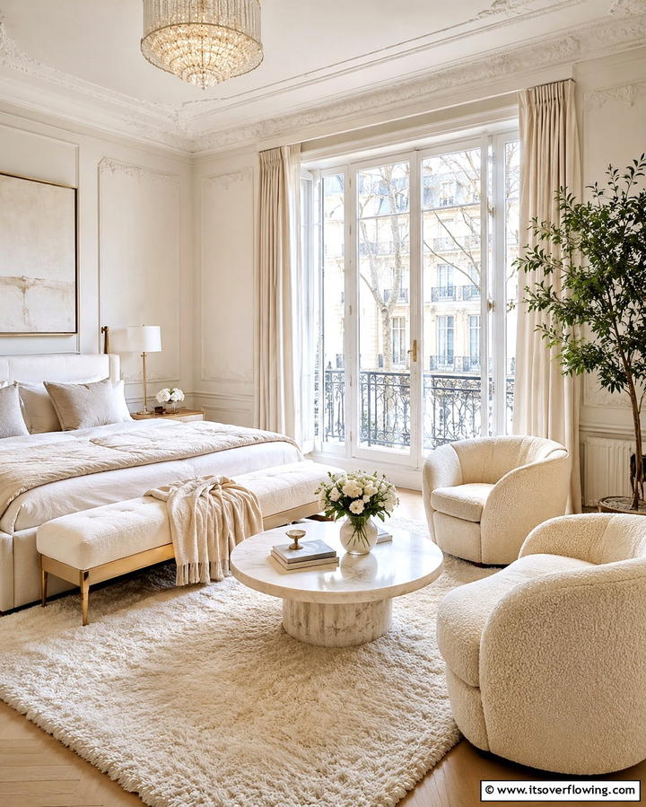 Designer Accent Chairs - 25 Luxury Modern Bedroom Ideas for Ultimate Comfort