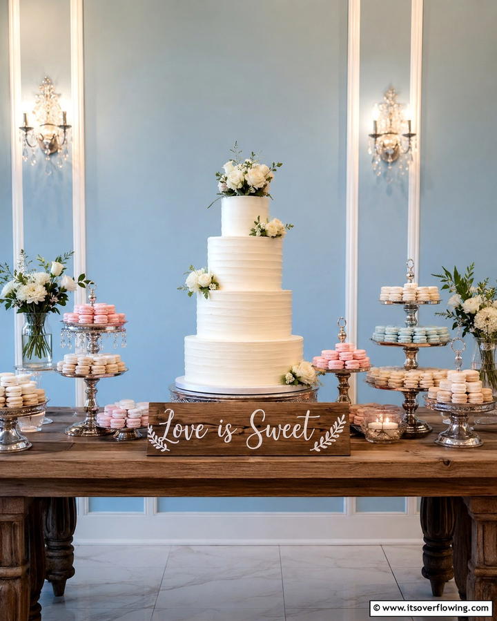 Dessert Table SignExact - 30 Creative Wedding Sign Ideas to Personalize Events