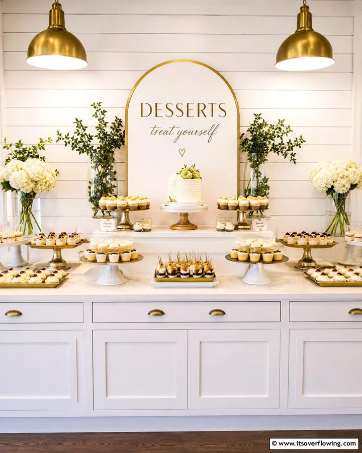 Dessert Table SignOne - 30 Creative Wedding Sign Ideas to Personalize Events