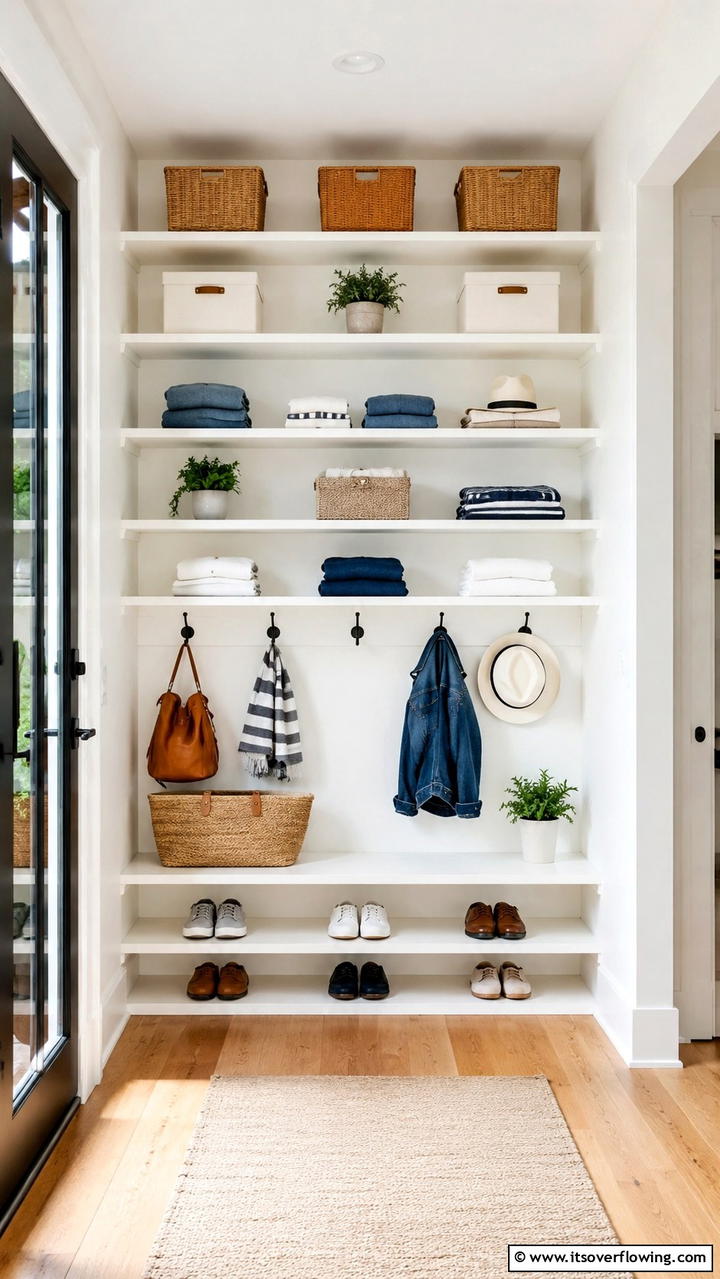 Developing a Minimalist Hall Closet Design - 30 Smart Hall Closet Organization Ideas for Maximized Space