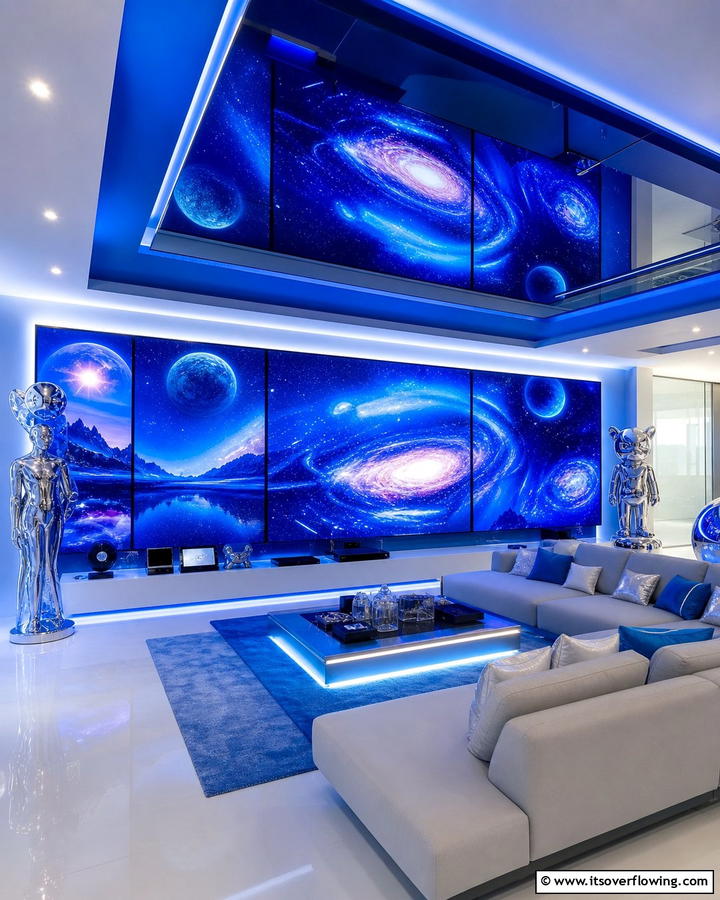 Digital Art Installations - 30 Hypebeast Room Decor Ideas for Urban Aesthetics