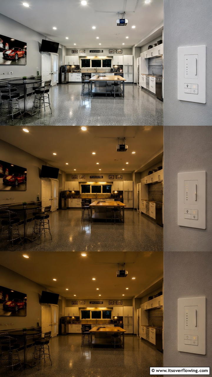 Dimmable Lighting Solutions - 30 Garage Lighting Ideas for Bright, Functional Spaces
