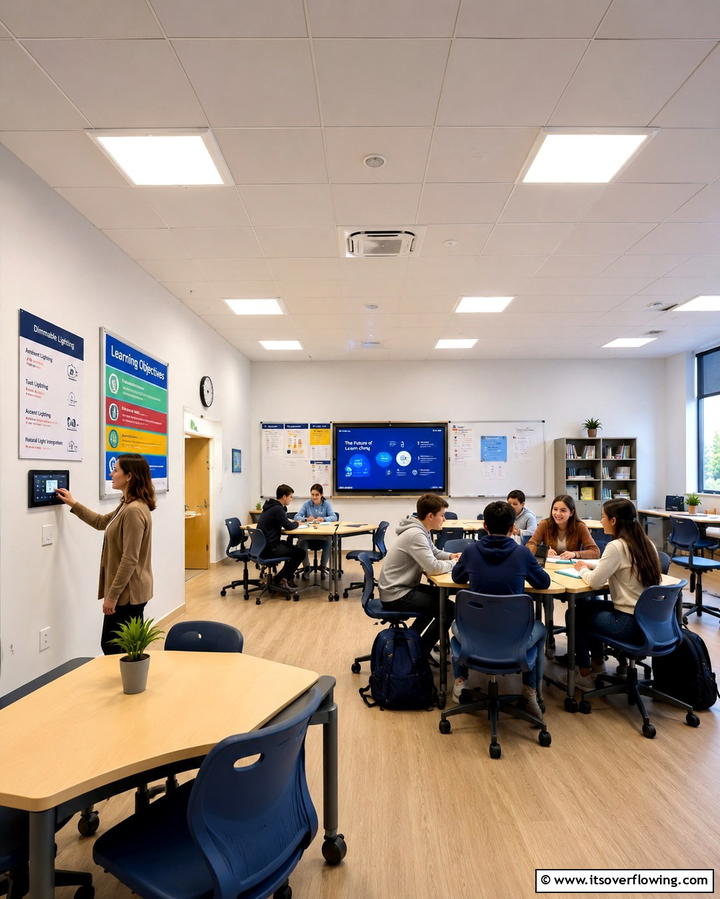 Dimmable Lighting Systems - 25 Classroom Lighting Ideas for Better Learning