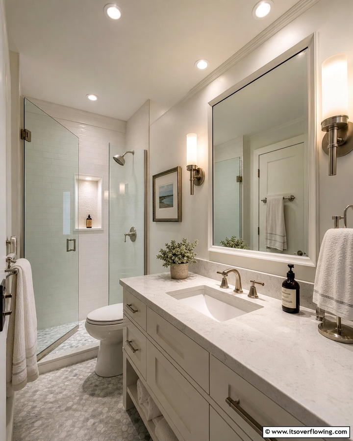 Dimmable Lights for Versatility - 20 Small Bathroom Lighting Ideas for a Bright and Spacious Feel