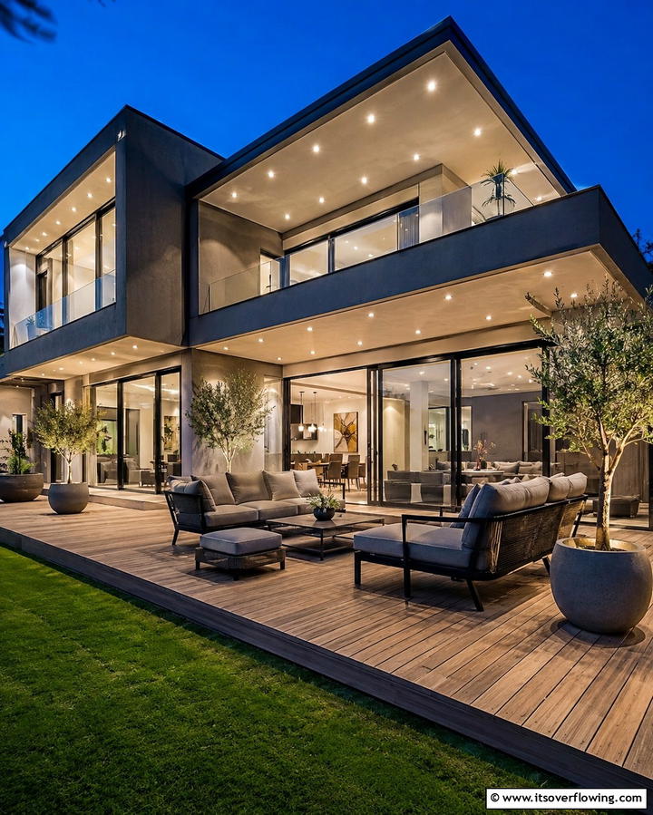 Dimmable Soffit Lights for Versatility - 20 Soffit Lighting Ideas to Illuminate Your Home