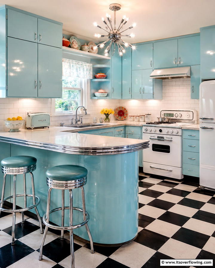 Dinette Sets - 25 1950s Kitchen Ideas for a Retro Home Makeover