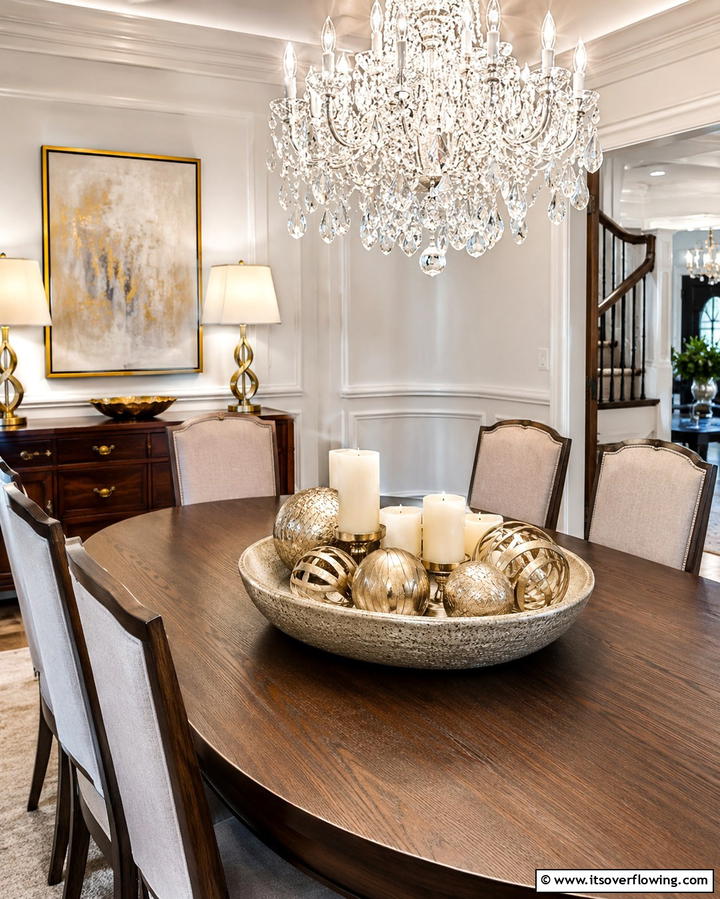 Display a Statement Centerpiece - 25 Housewarming Decoration Ideas to Welcome New Neighbors