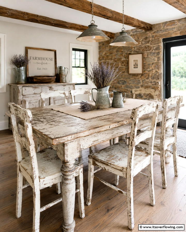 Distressed Finishes - 25 French Interior Design Ideas for Elegant Living