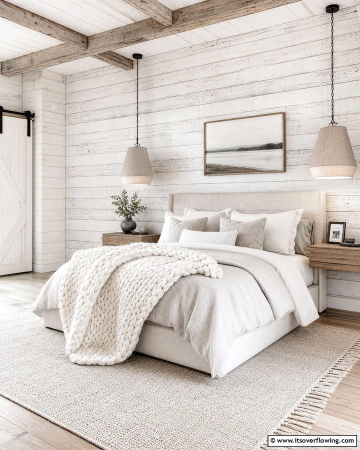 Distressed Shiplap Walls - 20 Rustic Wall Decor Ideas for a Cozy and Charming Home