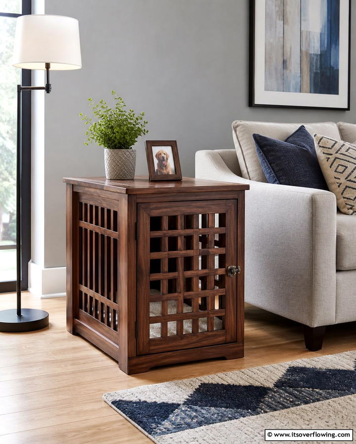 Dog Crate Furniture - 25 Dog Room Ideas for a Pet-Friendly Home
