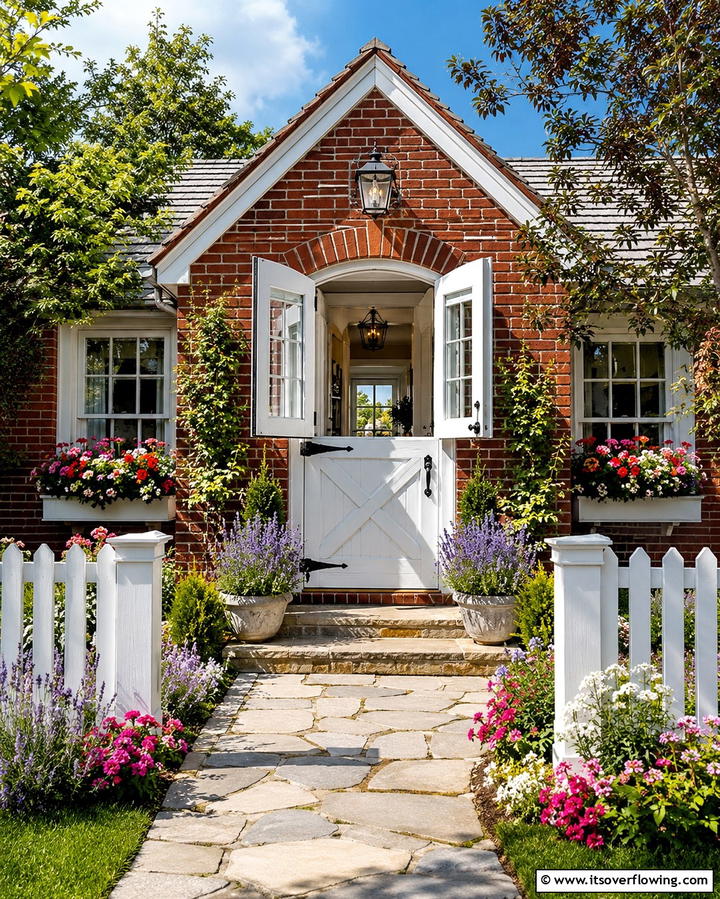 Double Dutch Doors - 25 Double Front Door Ideas for a Grand Entrance