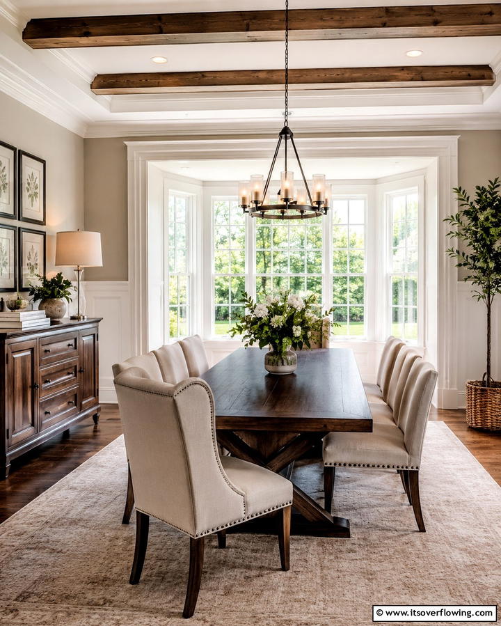 Double Layered Trim - 25 Farmhouse Interior Window Trim Ideas for Charm