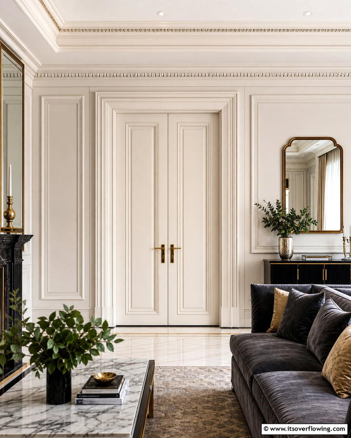 Double Layered Trim - 25 Door Trim Ideas to Enhance Your Home’s Interior