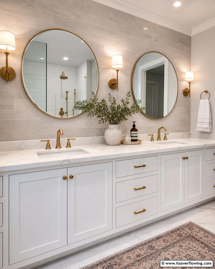 Double Sinks for Shared Spaces - 25 Bathroom Sink Ideas for Style and Functionality