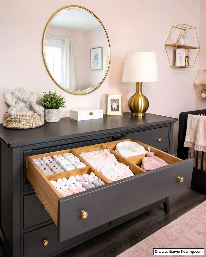 Drawer Dividers for Organized Spaces - 25 Nursery Storage Ideas for a Clutter-Free Space