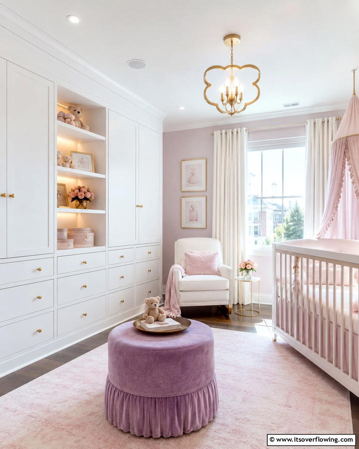 Drawer Units for Hidden Storage - 25 Nursery Closet Ideas for Organized Baby Spaces