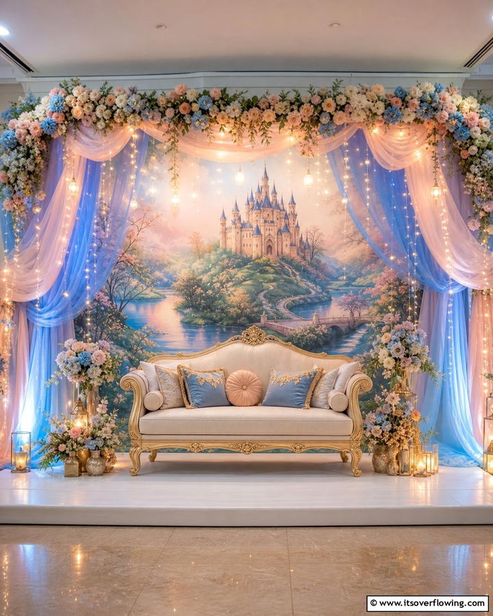 Dreamy Storybook Backdrops - 30 Magical Disney Wedding Ideas for Your Dream Day
