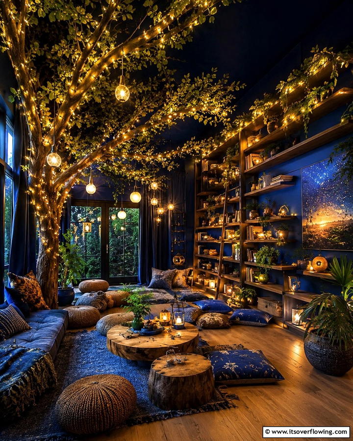 Dried Herb Displays - 30 Enchanting Witchy Living Room Decor Ideas