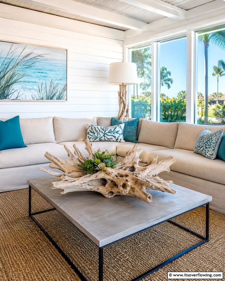 Driftwood Decor Pieces - 25 Nautical Decor Ideas for a Beachy Home