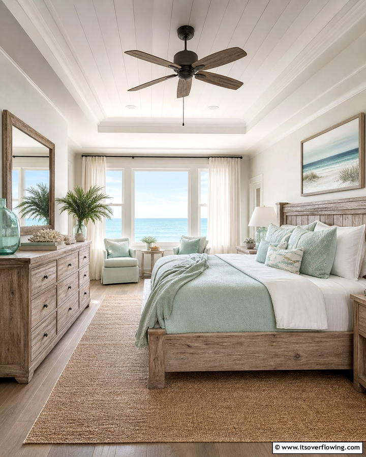Driftwood Inspired Furniture - 25 Ocean-themed Bedroom Ideas for a Serene and Relaxing Space