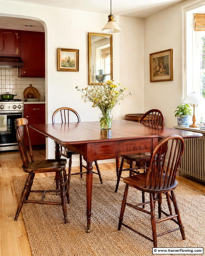 Drop Leaf Table - 25 Small Kitchen Table Ideas for Cozy Meals